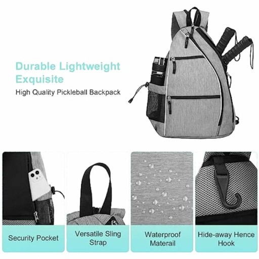 Durable and Stylish Customizable Pickleball Bag