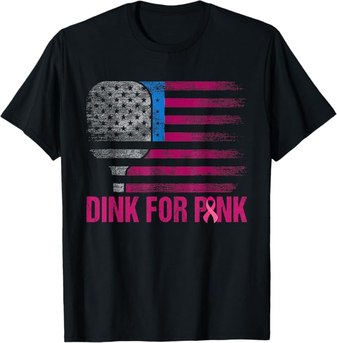 Dink For Pink Pickleball T-Shirt