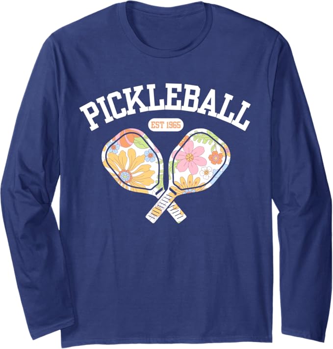 Palm Springs Floral Pickleball Shirt