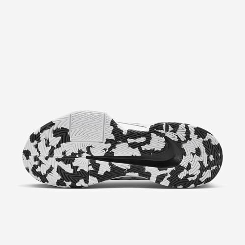 Nike sneaker sole with black and white pattern