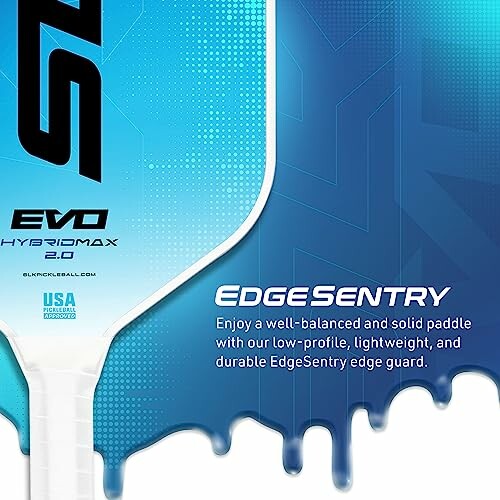 EVO HybridMax 2.0 paddle with EdgeSentry guard.