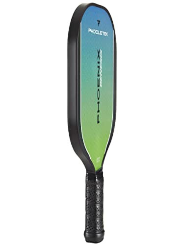 Paddletek Phoenix pickleball paddle with gradient design.