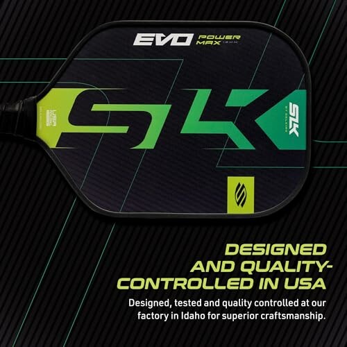 EVO pickleball paddle designed in USA