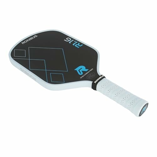 Ronbus R11 pickleball paddle with black and blue design.