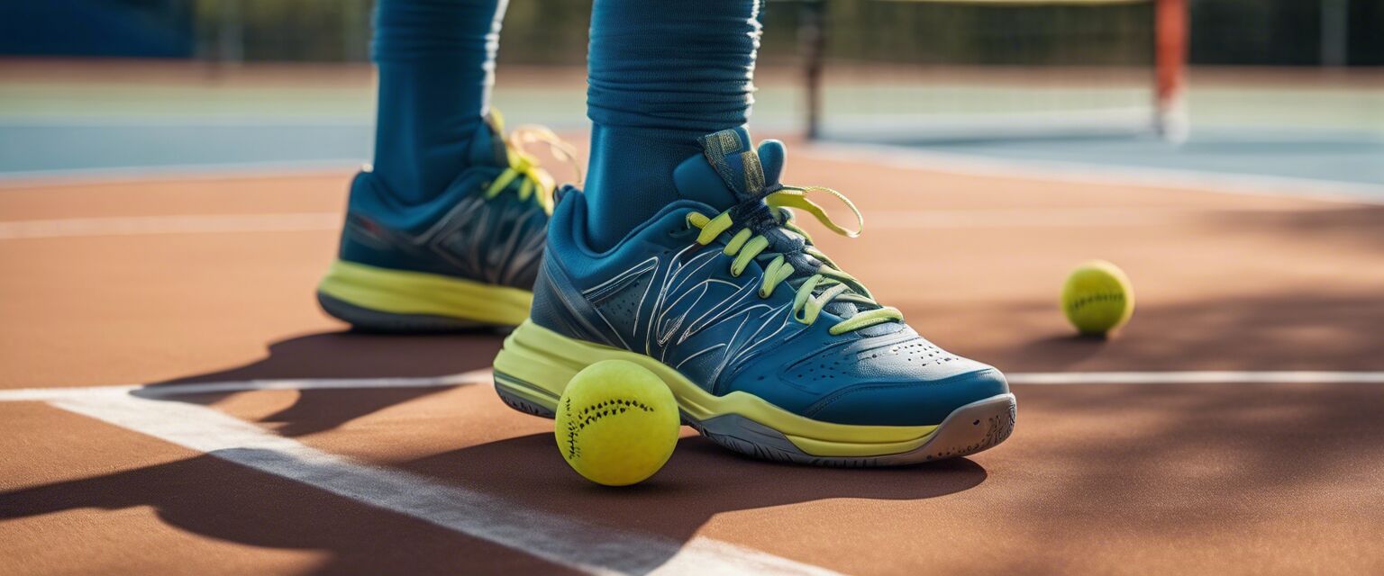 Pickleball shoes for court play