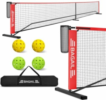 BAGAIL Portable Pickleball Net Set