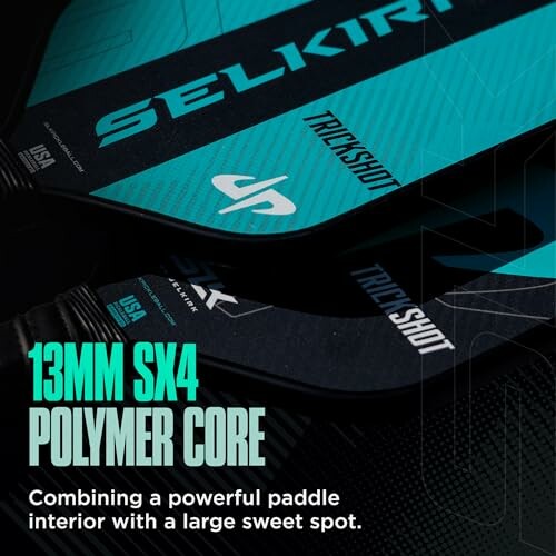 Selkirk pickleball paddle with 13mm SX4 polymer core.