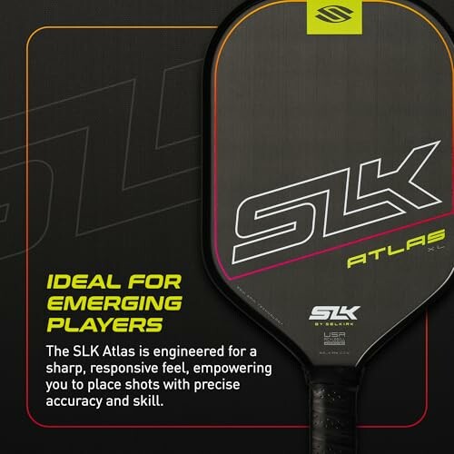 SLK Atlas pickleball paddle for emerging players.