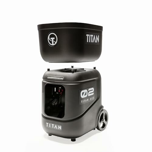 Titan Ace robotic device with detachable top and wheels